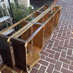 Queen Bed Frame, Solid Wood with drawers