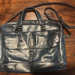Frye Leather Satchel with Strap