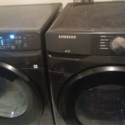 Samsung Washer And Dryer Set, Excellent 