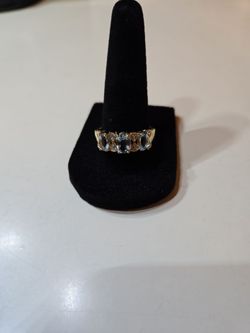 Blue Topaz Ring