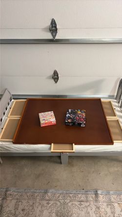 Puzzle table - 6 drawers