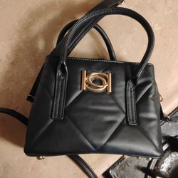 EL BEBE SMALL CROSSBODY PURSE AND SOFT LEATHER LOGO