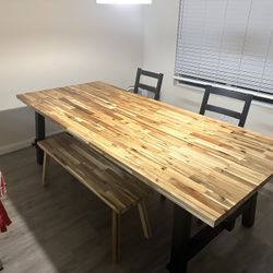 IKEA Skogsta Dining Table