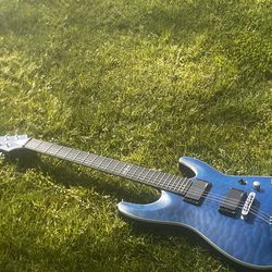 Schector c1 platinum diamond series research guitar number 36