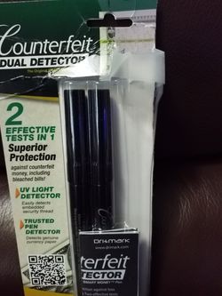 2 x Counterfeit detection pens