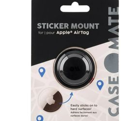 Case mate sticker mount