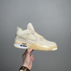 Jordan 4 Off White Sail 58