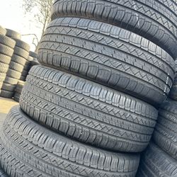 245 60 18 Michelin Tires with 80% of useful life all 4 Seth de Llantas Con 80% de vida las 4