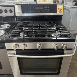USED LG 30” GAS STOVE 