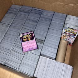 BOX POKEMON CARDS 