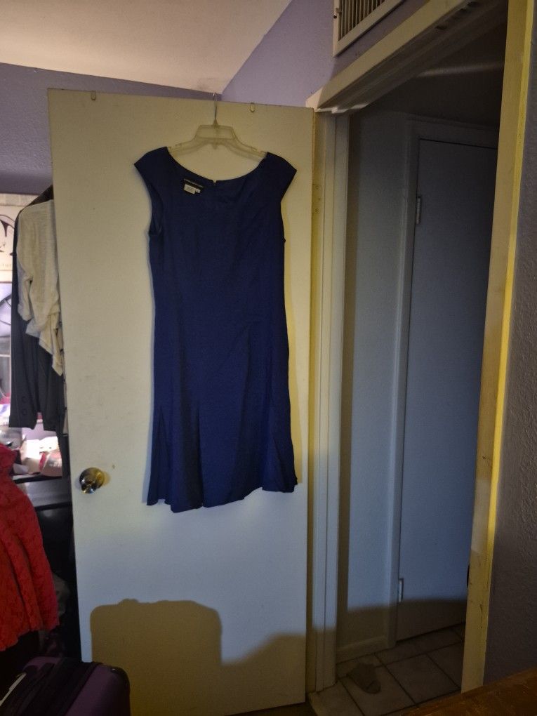 Dress, Blue, Size 12