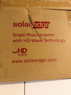 SolarEdge Single Phase Inverter HD-Wave