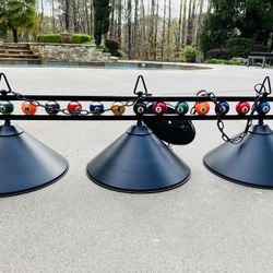 Pool Table Lights 