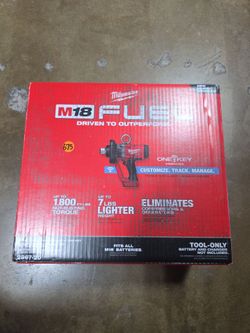 Milwaukee M18 1" High Torque Impact Wrench w/ ONE KEY