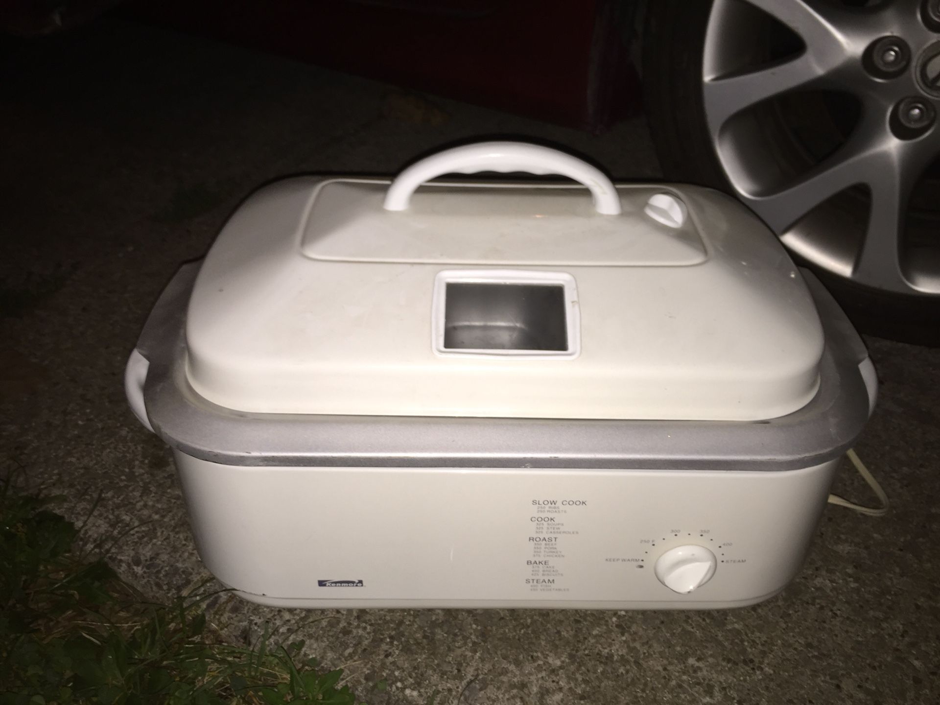 KENMORE 18 QUART ROASTER OVEN W/ BUFFET SERVER MODEL #48248