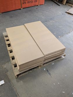 23 Pieces of 1/2" MDO Plywood Offcuts