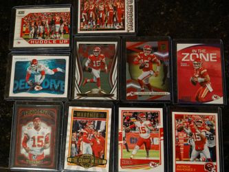 Mahomes card Lot