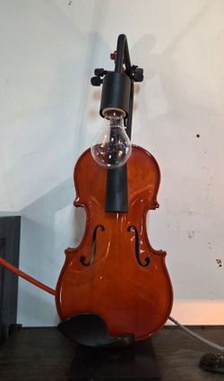 Violin lamp / Lamp art