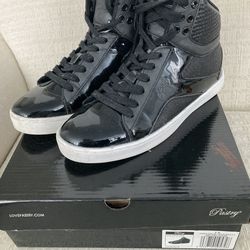 Size 7.5 Black High Tops