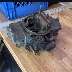 Holley 450 Cfm 4 Barrel Carburetor Carb. Used Worked Well Electric Choke Not 600 650part 6R3559