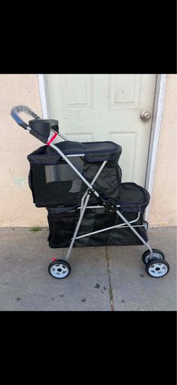 DOG DOUBLE STROLLER
