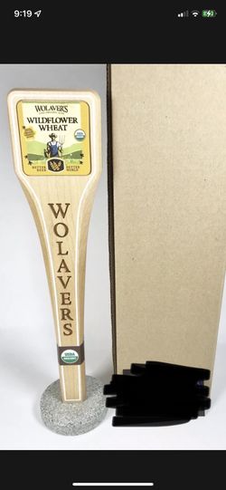 Wolaver’s Wildflower Wheat Beer Tap Handle New In Box