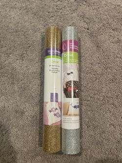 Cricut Iron-on Glitter Vinyl (2 Rolls)