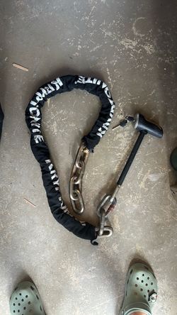 Faghettaboudit Kryptonite 5ft Chain With Lock