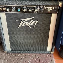 Pv Studio Pro 40 Guitar Amplifier To Input Gain Equalization And Master