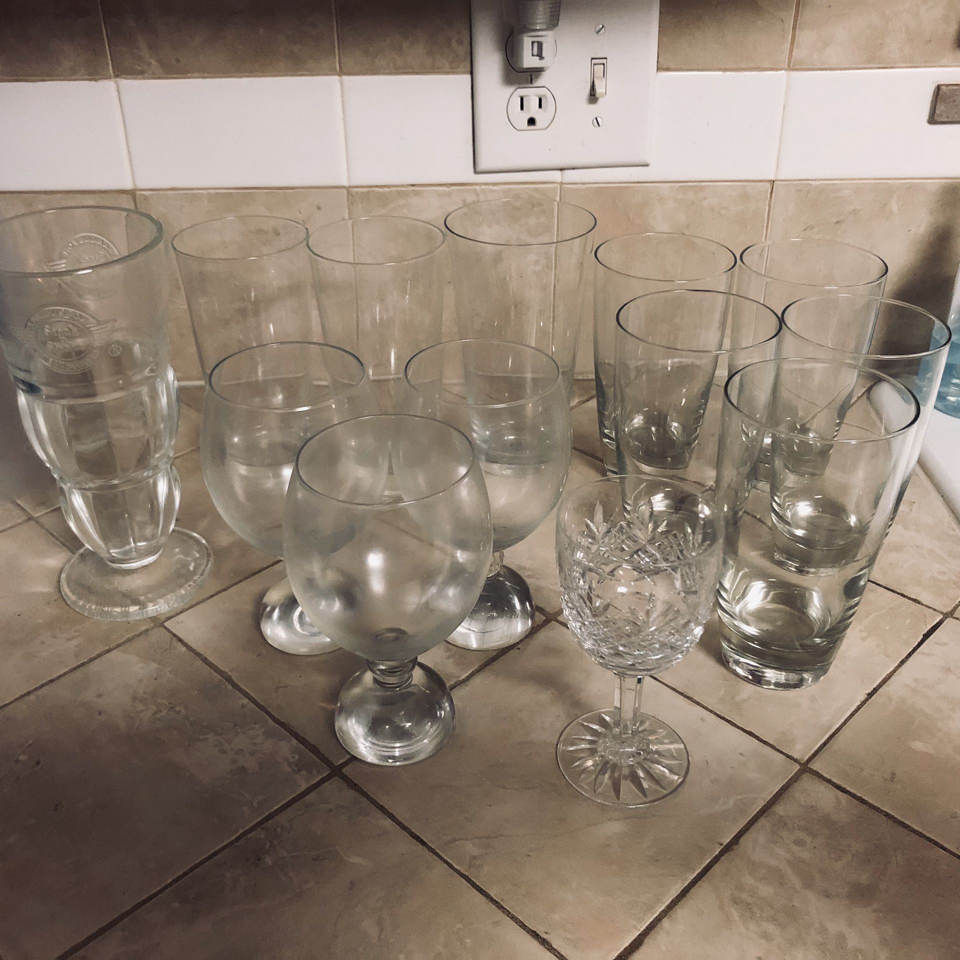 13 different glassware