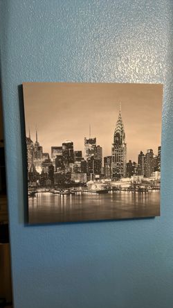 New York City Skyline Canvas Wall Art