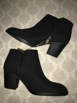 Black booties