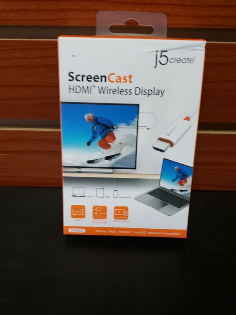 NEW J5 Create Screencast HDMI Screen Display JVAW56
