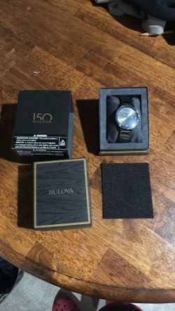 Authentic 150th anniversary bulova watch