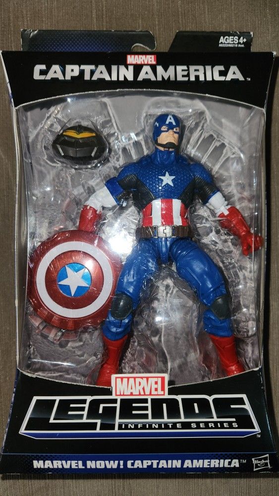 2013 Marvel Legends WW2 Captain America Mandroid Baf