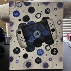 Nintendo switch painting