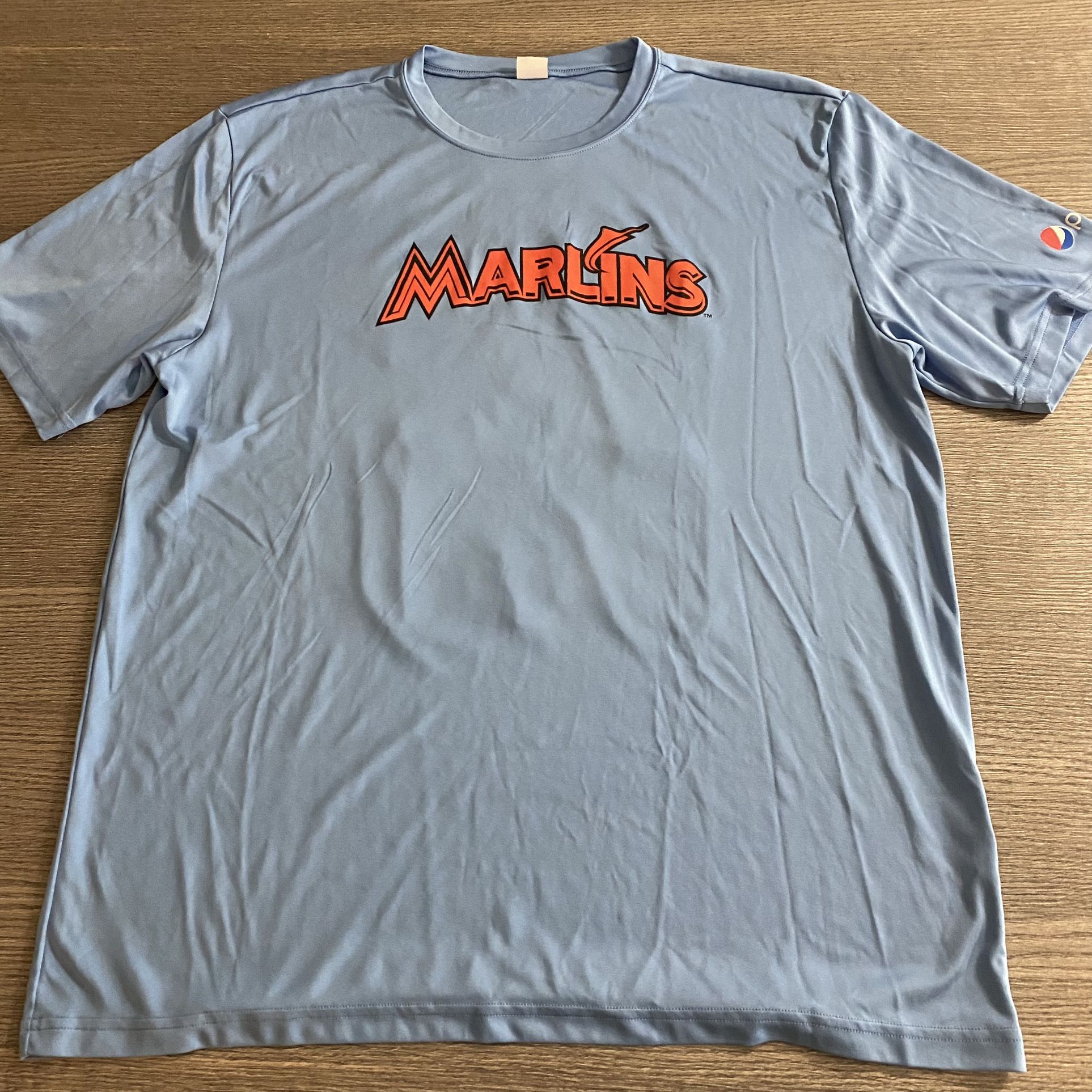 Miami Marlins X Pepsi Sport-tek T-Shirt Men's Size XL  Andy #15