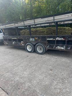 Heavy Duty Tandem Axle Utility Trailer