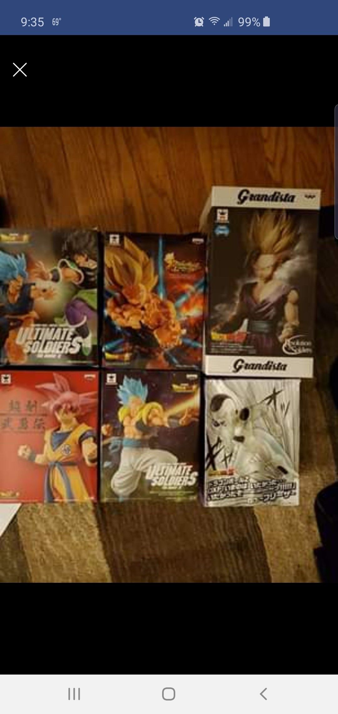 Dragon ball z statues