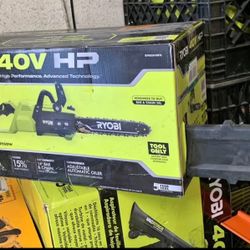 Ryobi 40v HP 14in Chainsaw Kit