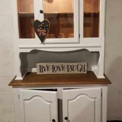 Refurbished Yugoslavia White Hutch