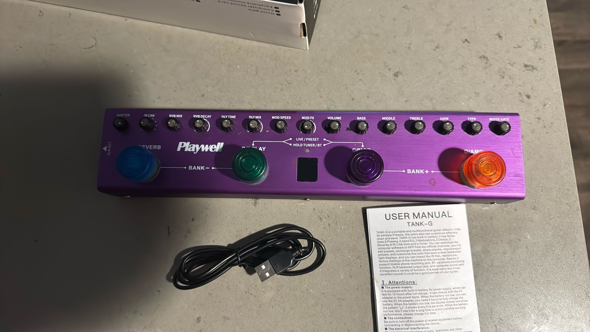 Multifunction Guitar Effects Over 36 Effects