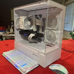 *Black Friday Deal* Gaming PC, All White Arctic Frost, Ryzen 7 3700X, GeForce RTX 2070 8GB GDDR6, 16GB RAM, 1TB M.2 NVME SSD
