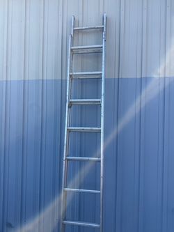 Werner Saf-T-Master 16 ft Aluminum Extension Ladder