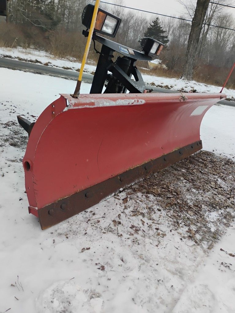 Nice Condition 7.5 Western Mid Weight Snow Plow Ultra Mount