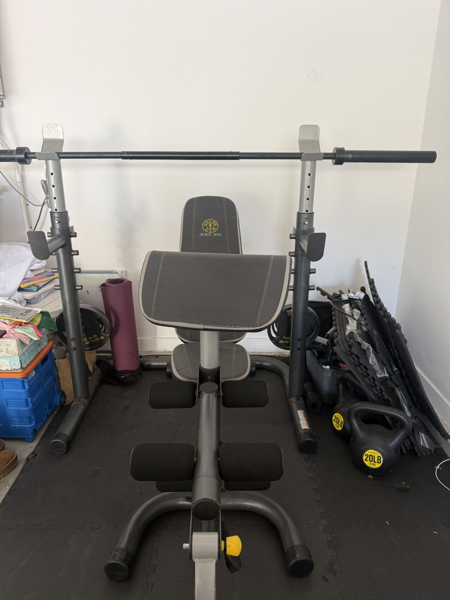 20 Olympic Workout Bench Gold's Gym Xr 20 Home Gym Gold's Gym