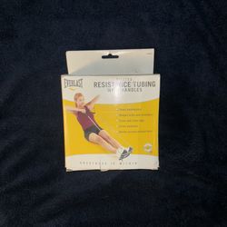 Everlast Pilates resistance tubing / workout bands with handles