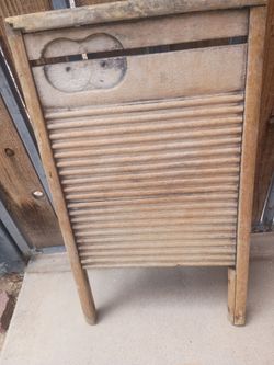 2 Antique Washboards