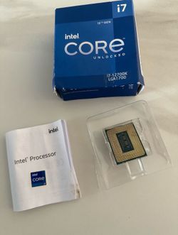 Intel i7-12700k CPU
