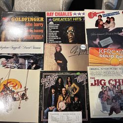 20 Vinyl Records 70s 80s Classic Rock